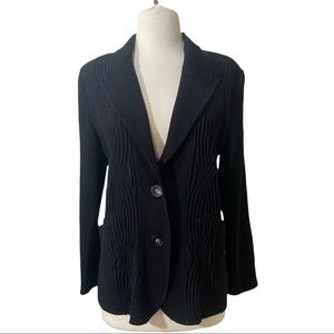 Opulent Black Jacket Size Medium